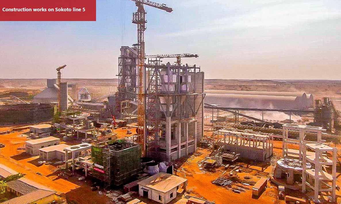 BUA Cement will commission two new cement lines in 2024