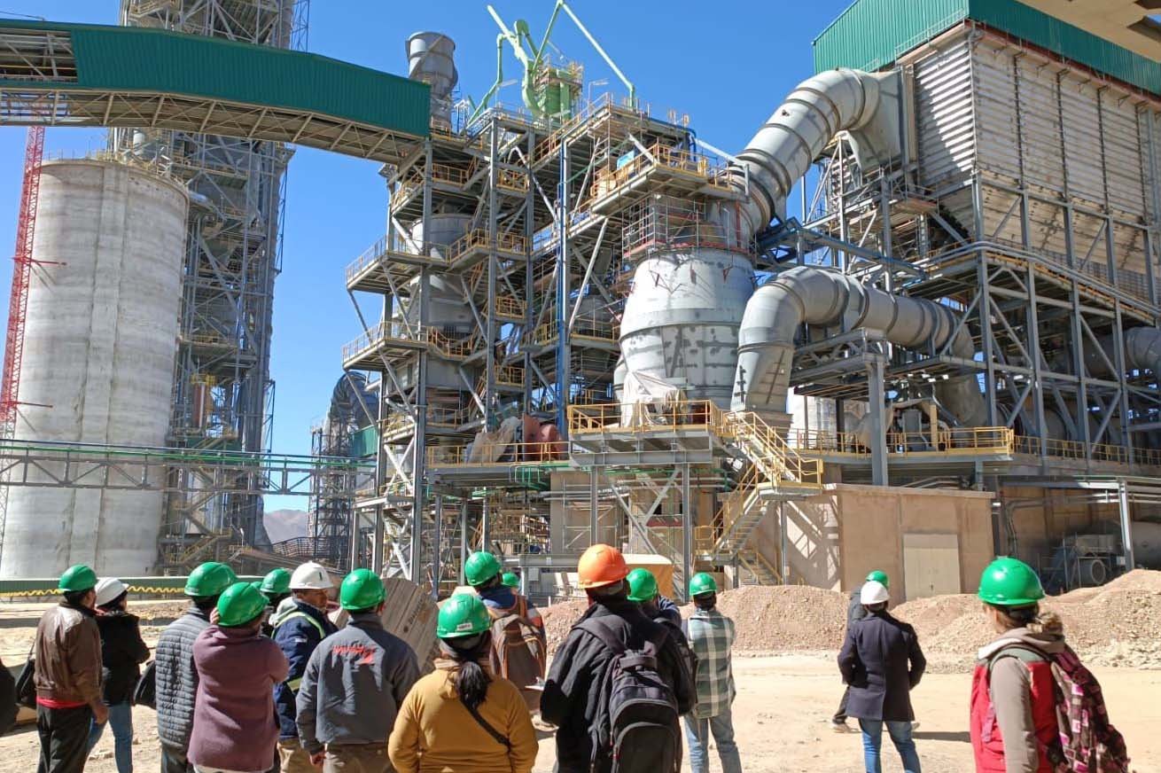 The Potosi cement plant in Bolivia finally started operation