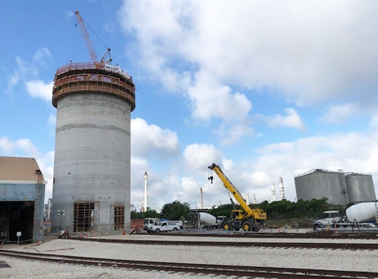 Texas Lehigh Cement invests in a slag grinding plant