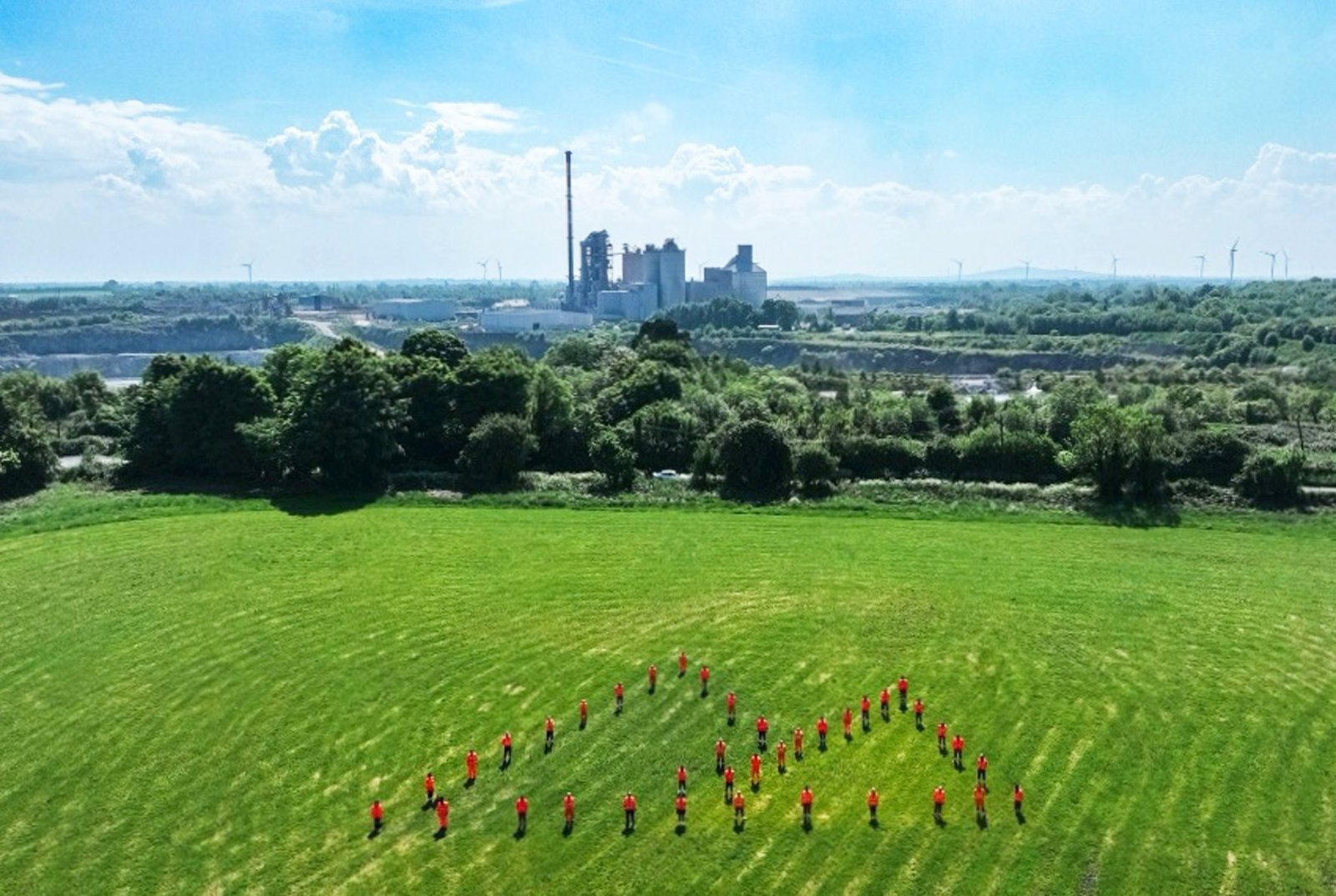 Breedon’s solar project in Ireland’s Kinnegad plant