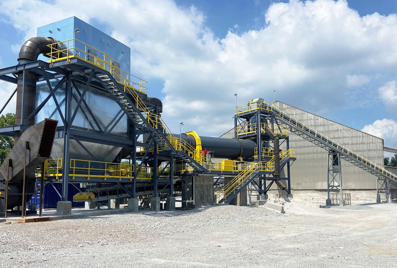 Speed plant in the USA converted to slag grinding unit