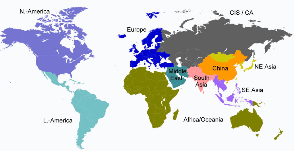 CCF21Up 130 Cement Countries worldwide coverage Cement Experts