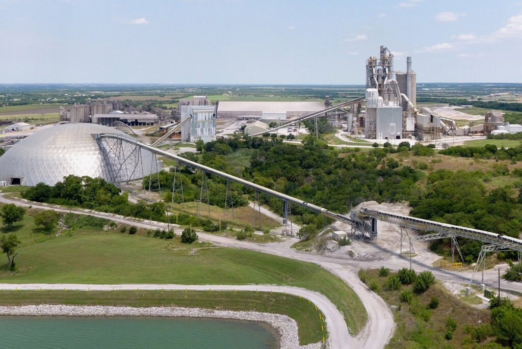 The Hunter cement plant in Texas