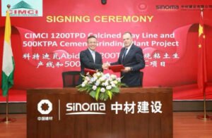 CIMCI plans clay calcination plant in the Ivory Coast