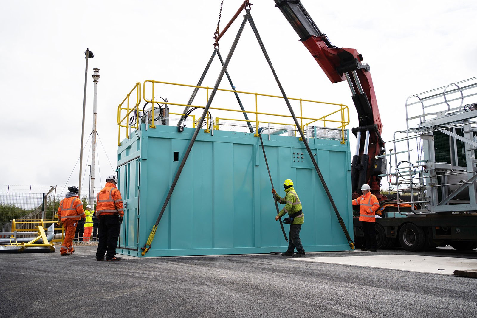 Cemex in the UK invests in clean hydrogen technology