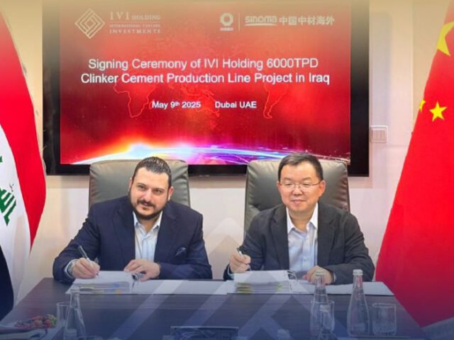 Iraq’s IVI Holding invests in a 6000 tpd cement line