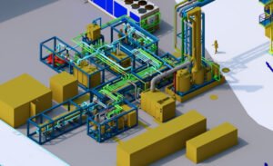 Membrane CCS at Höver in Germany under construction